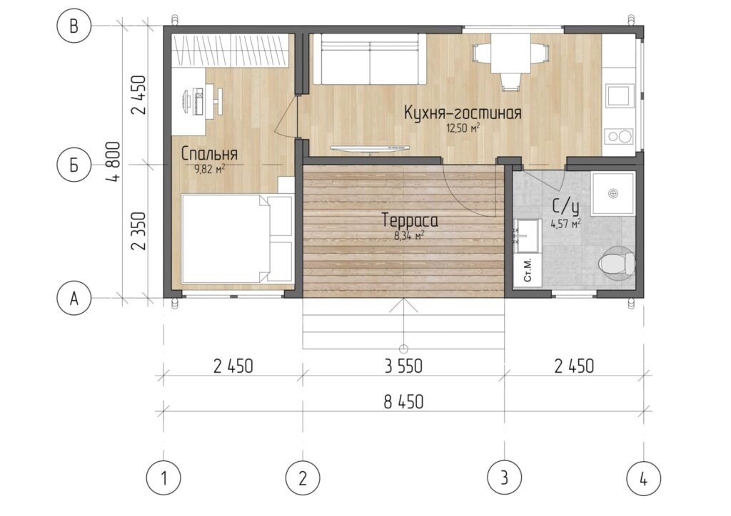 Планировка WSM 35